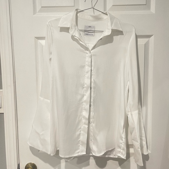 C/MEO Collective Cream Button Down Shirt - Picture 5 of 7